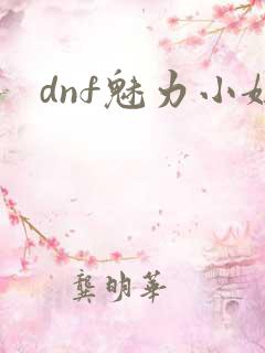 dnf魅力小妞