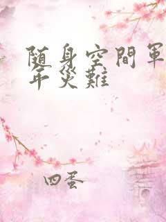 随身空间军婚三年灾难