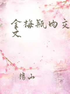 金梅瓶肉交白话文