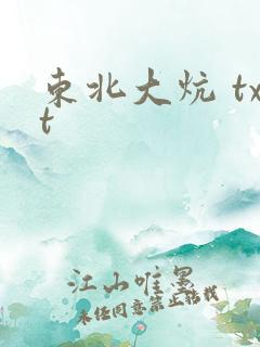 东北大炕 txt