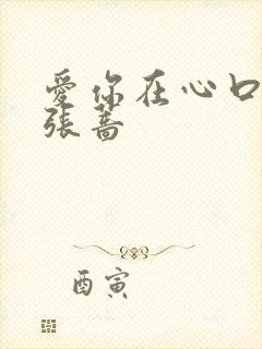 爱你在心口难开张蔷
