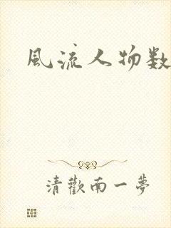 风流人物数当代