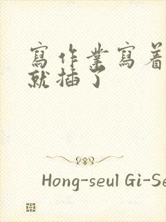 写作业写着写着就插了