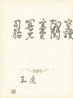 司冥寒陶宝六胞胎免费阅读笔趣阁