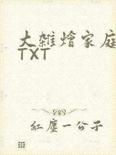 大杂烩家庭小说TXT