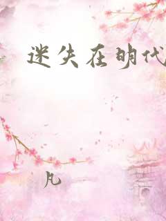 迷失在明代末年