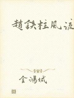 赵铁柱风流小说