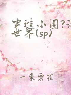 穿进小圈?游戏世界(sp)