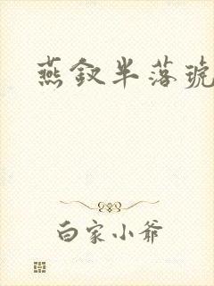 燕钗半落琥珀糖