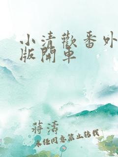 小清欢番外完整版开车