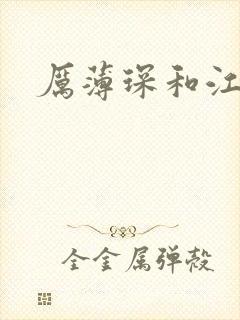 厉薄琛和江阮阮