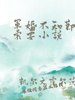 军婚不知节制地索要小说