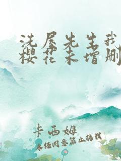 洗屋先生我和那樱花未增删带翻译