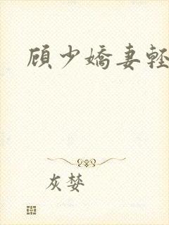 顾少娇妻轻点虐