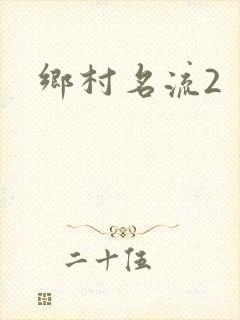 乡村名流2