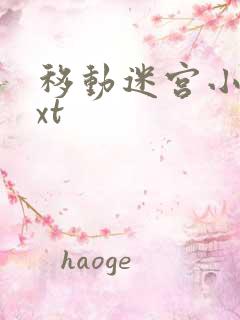 移动迷宫小说txt