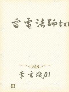 雷电法师txt