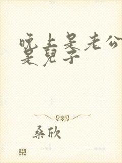 晚上是老公白天是儿子