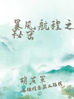 暴风航程之南海秘密