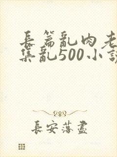 长篇乱肉老师合集乱500小说