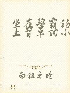 坐在学霸的棍子上背单词小说