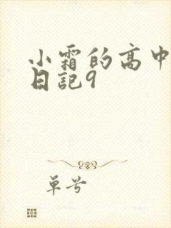 小霜的高中成长日记9