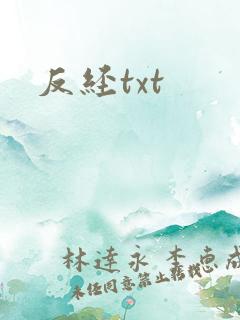 反经txt
