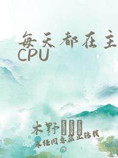 每天都在主动求CPU