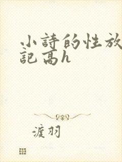 小诗的性放荡日记高h