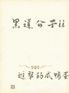 黑道公子ii