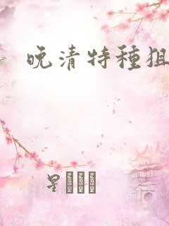 晚清特种狙击手