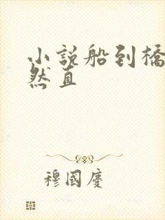 小说船到桥头自然直