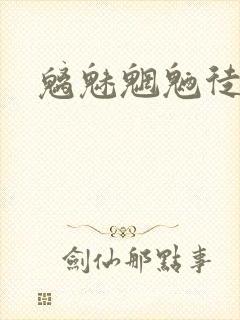 魑魅魍魉徒为尔