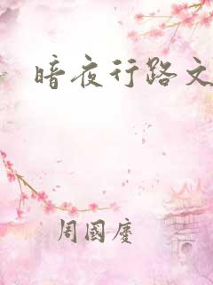 暗夜行路文集