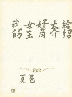 我女婿太给力了的主角介绍