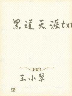 黑道天涯txt