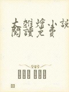 大杂烩小说全集阅读免费