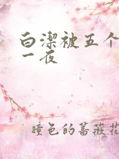 白洁被五个人玩一夜