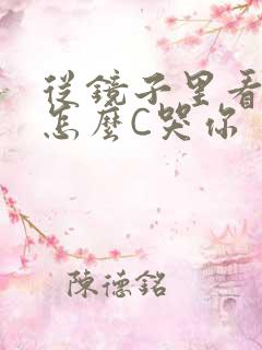 从镜子里看我是怎么C哭你