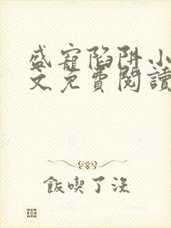 盛宠陷阱小说全文免费阅读