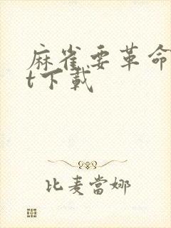 麻雀要革命txt下载