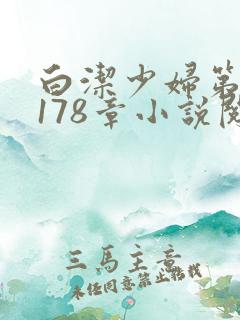 白洁少妇第1一178章小说阅读