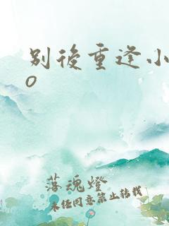 别后重逢小说po