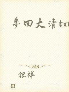 梦回大清txt
