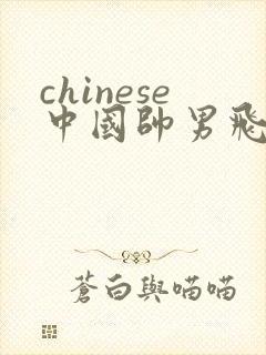 chinese中国帅男飞机