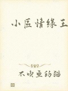 小区情缘王丽萍