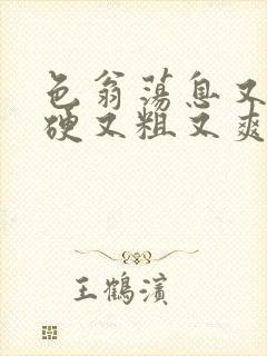 色翁荡息又大又硬又粗又爽