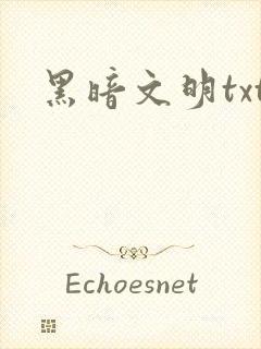黑暗文明txt