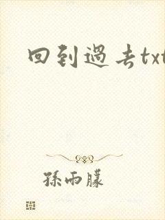 回到过去txt