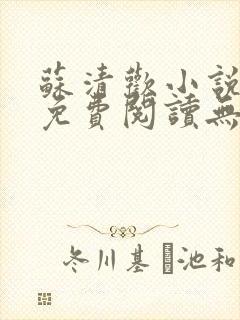 苏清欢小说全文免费阅读无弹窗